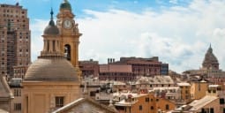 Flights Qatar to Genoa